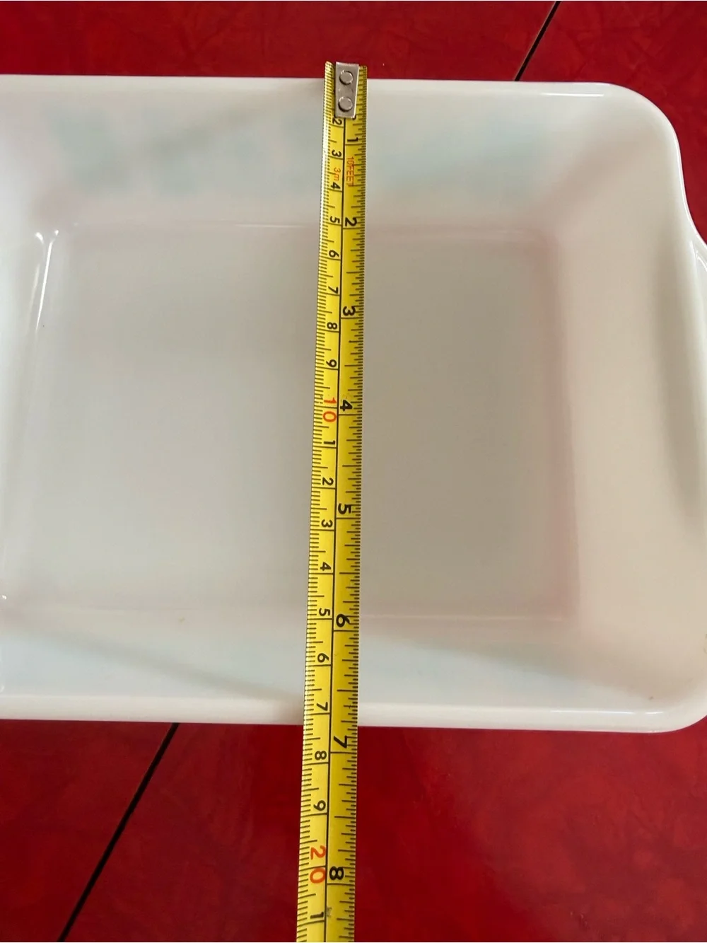 Vintage Pyrex 0503 Amish Butterprint Turquoise Refrigerator Dish 1.5 Qt No Lid